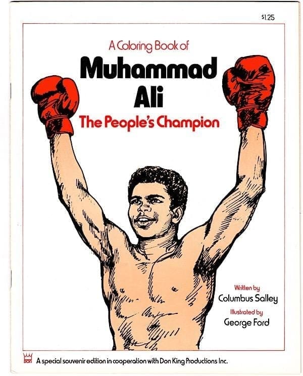 Muhammad Ali coloring book
