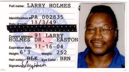 holmes license